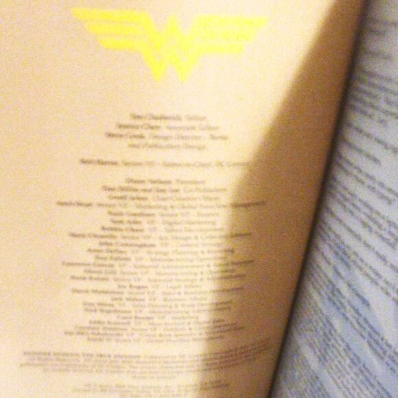 1st PRINTING 2016 WONDER WOMAN The True Amazon Jill Thompson H/C Book - Picture 2 of 10